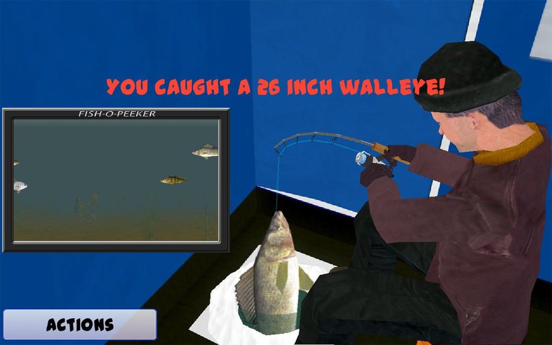 Discover ice fishing game online
